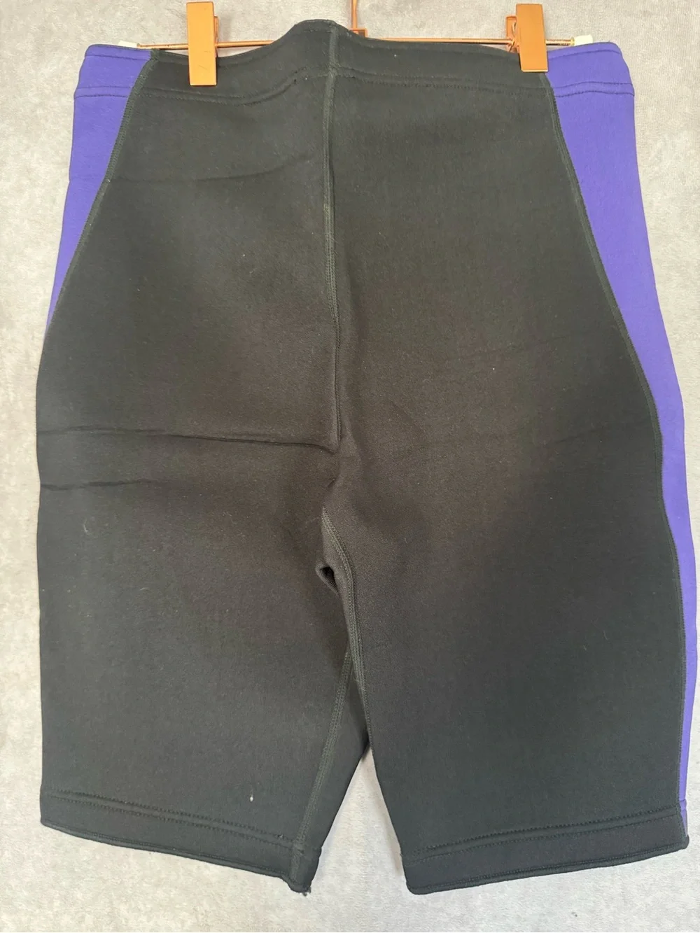 VTG O’NEILL 2m Neoprene Surf Shorts Mens L Wetsuit Bottoms Black Purple 90s Y2K